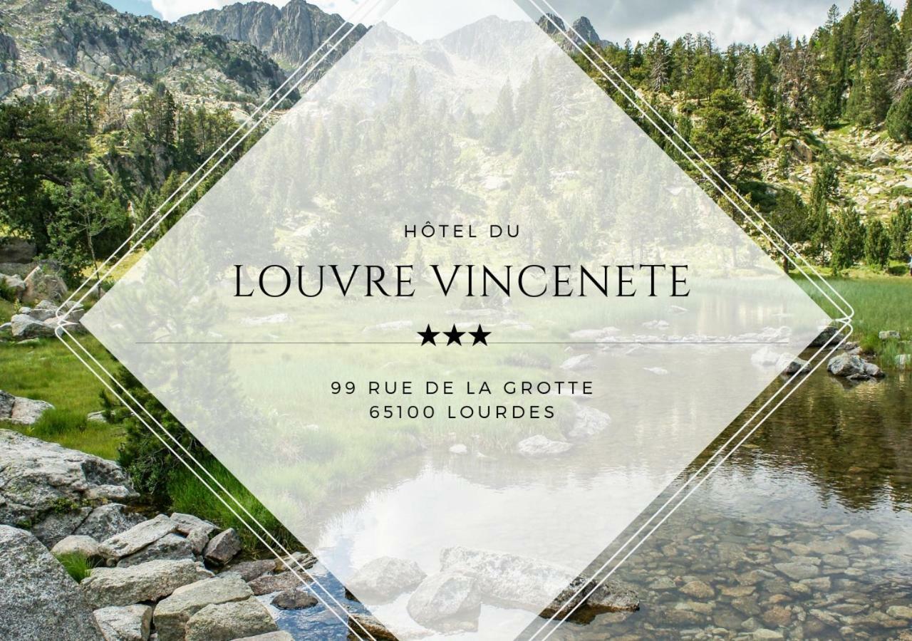 Hotel Louvre Vincenette Lourdes Eksteriør bilde
